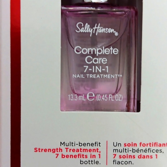 Brand New SALLY HANSEN COMPLETE CARE 7-IN-1 NAIL TREATMENT - Picture 3 of 3